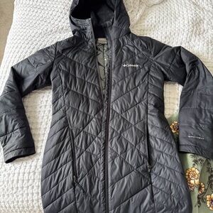 Columbia Women's Quilted Black Coat